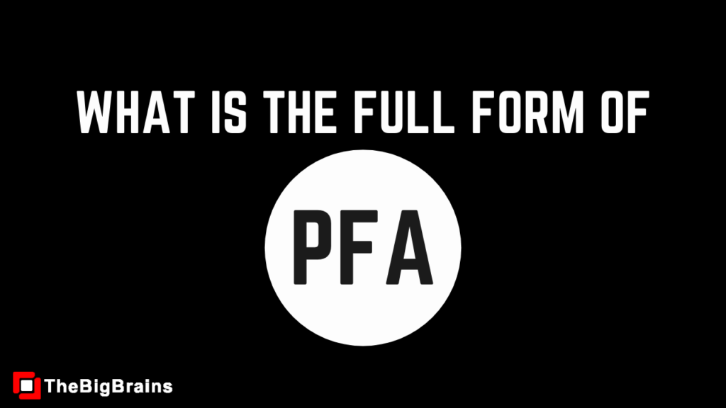 pfa-full-form-thebigbrains